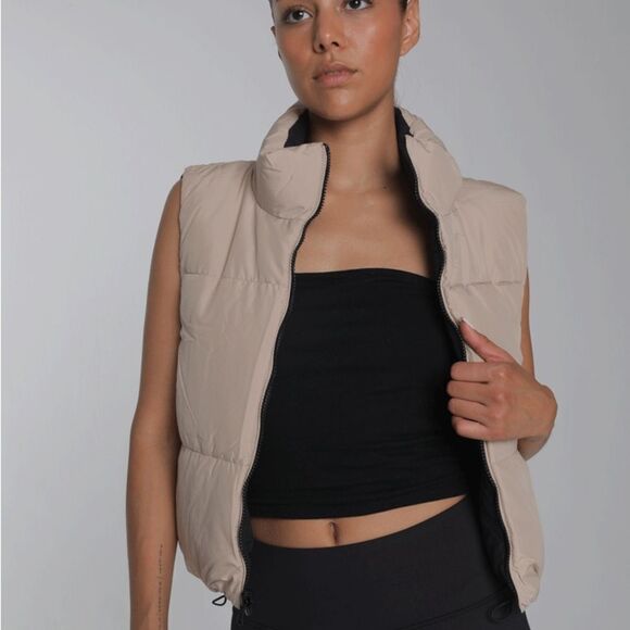 Minim LA Stargazer Reversible Puffer Vest - Picture 3 of 4